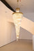 Crystal Spiral Chandelier-DWHOME