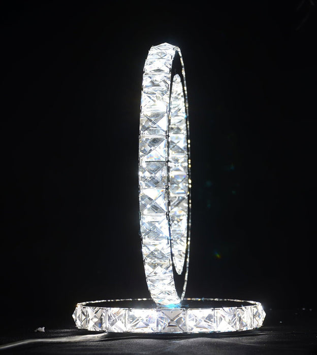 Crystal Rings Table Lamp - DWHOME