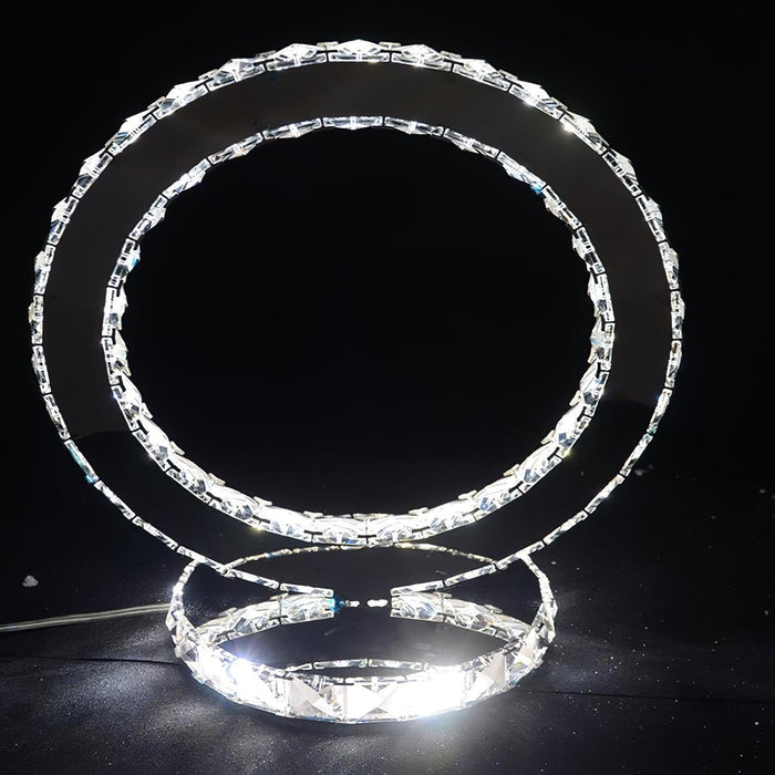 Crystal Rings Table Lamp - DWHOME