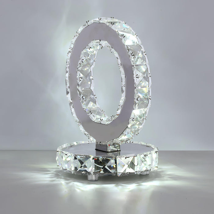 Crystal Rings Table Lamp - DWHOME