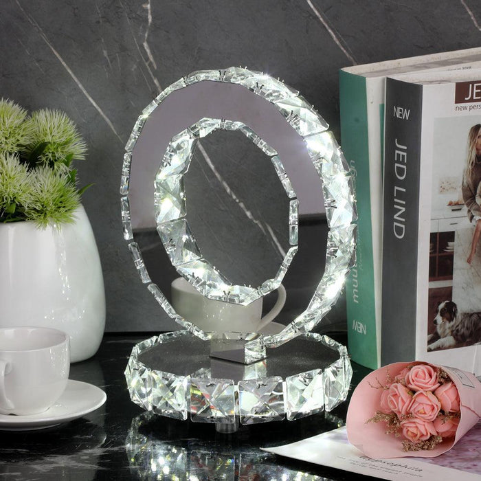 Crystal Rings Table Lamp - DWHOME