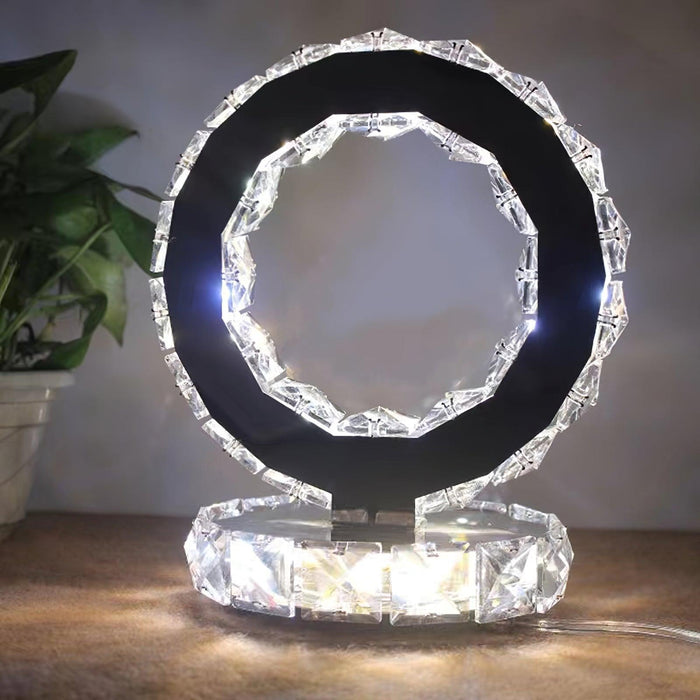 Crystal Rings Table Lamp - DWHOME