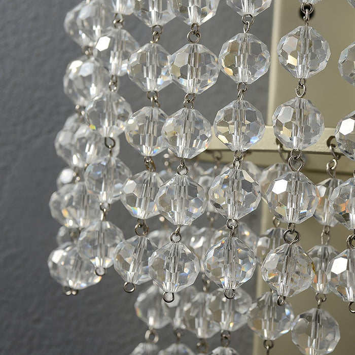 Crystal Waterfall Wall Light-DWHOME