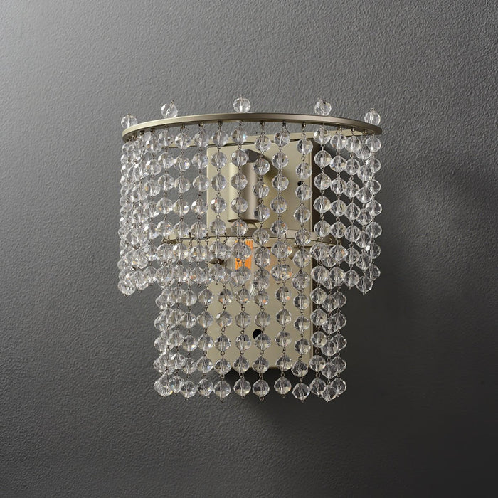 Crystal Waterfall Wall Light-DWHOME