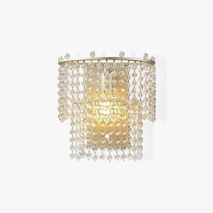 Crystal Waterfall Wall Light-DWHOME