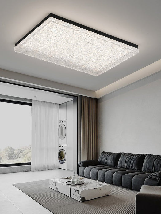 Crystalia Resin Ceiling Light-DWHOME