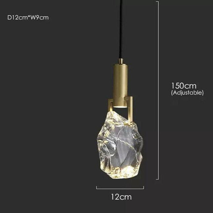 Minimalistic Crystalline Pendant Lights-DWHOME