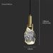 Minimalistic Crystalline Pendant Lights - DWHOME
