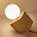 Cube Stone Table Lamp - DWHOME