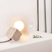 Cube Stone Table Lamp - DWHOME