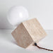 Cube Stone Table Lamp - DWHOME