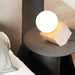 Cube Stone Table Lamp - DWHOME