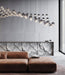 Cubic Luster Cascade Chandelier