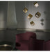 Cubic Luster Cascade Chandelier