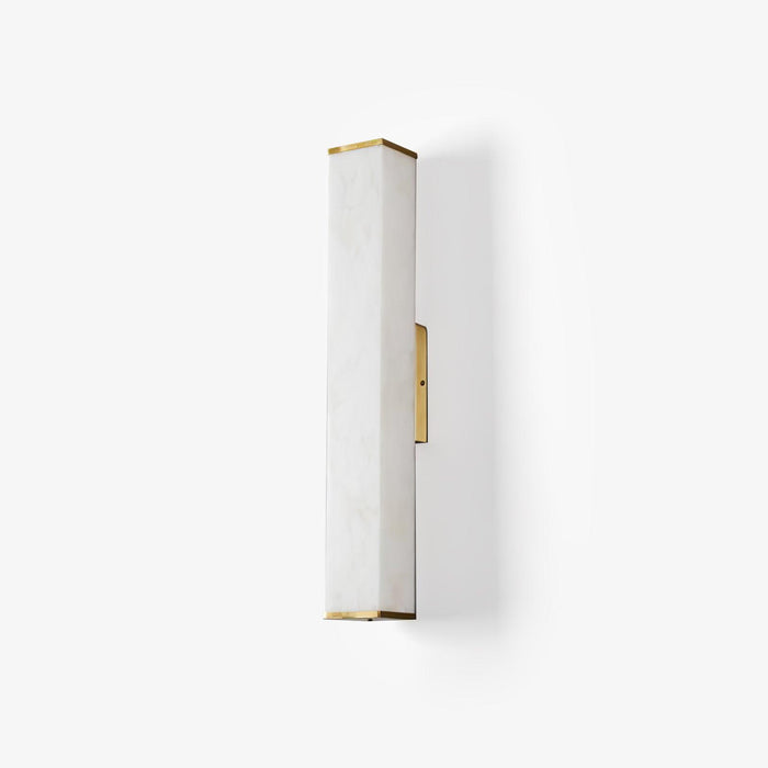 Cuboid Alabaster Wall Light-DWHOME