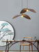 Lampe suspendue courbe en bois - DWHOME