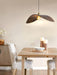Lampe suspendue courbe en bois - DWHOME