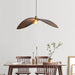 Lampe suspendue courbe en bois - DWHOME