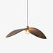 Lampe suspendue courbe en bois - DWHOME