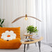Lampe suspendue courbe en bois - DWHOME
