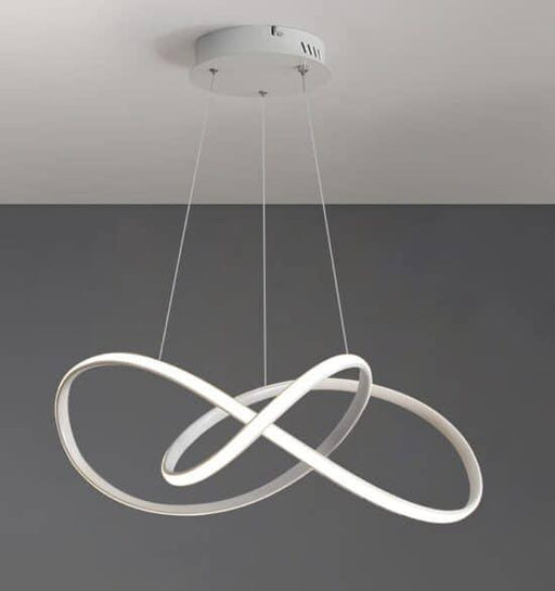 ÓLAFUR Circular Curved Lines Pendant Light - DWHOME