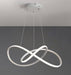 ÓLAFUR Circular Curved Lines Pendant Light - DWHOME