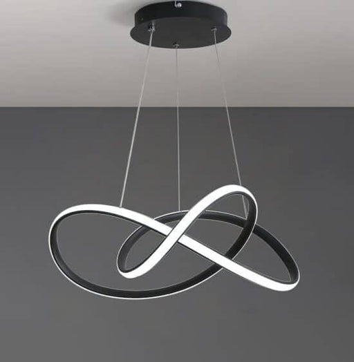 ÓLAFUR Circular Curved Lines Pendant Light - DWHOME
