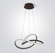 ÓLAFUR Circular Curved Lines Pendant Light - DWHOME