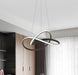 ÓLAFUR Circular Curved Lines Pendant Light - DWHOME