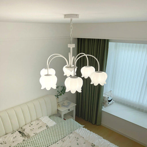 Curved Arm Bell Chandelier - DWHOME