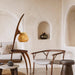 Curved Mantis Arm Floor Lamp-DWHOME