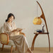 Curved Mantis Arm Floor Lamp-DWHOME