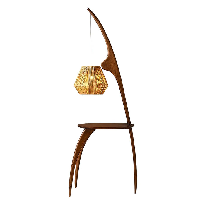 Curved Mantis Arm Floor Lamp-DWHOME