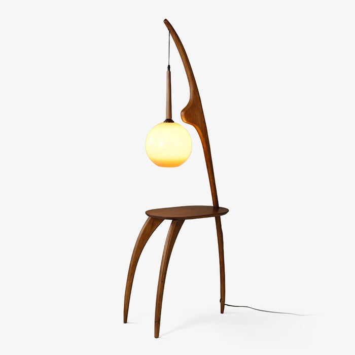 Curved Mantis Arm Floor Lamp-DWHOME