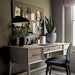Curvilinear Mid-Century Table Lamp-DWHOME