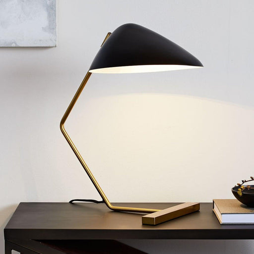 Curvilinear Mid-Century Table Lamp - DWHOME