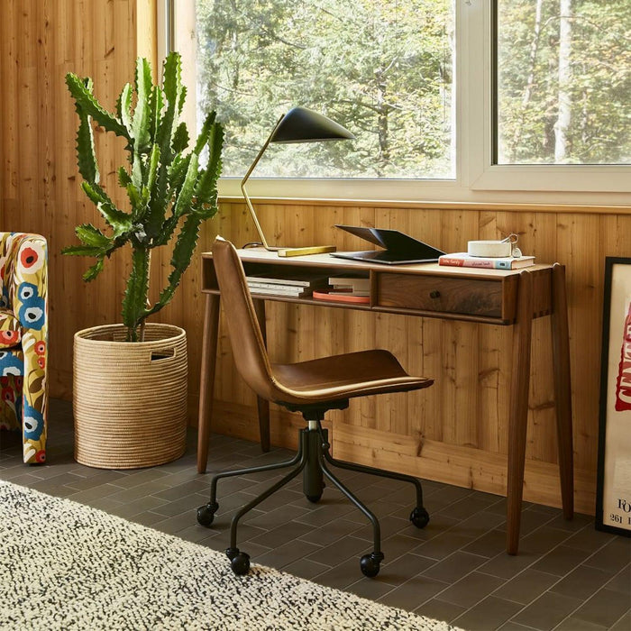 Curvilinear Mid-Century Table Lamp-DWHOME