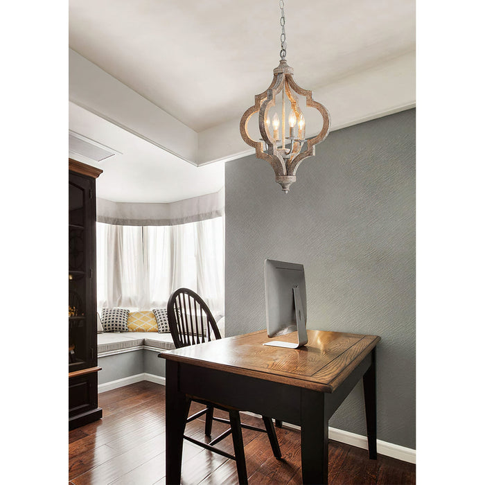 Cusp Barn Chandelier-DWHOME