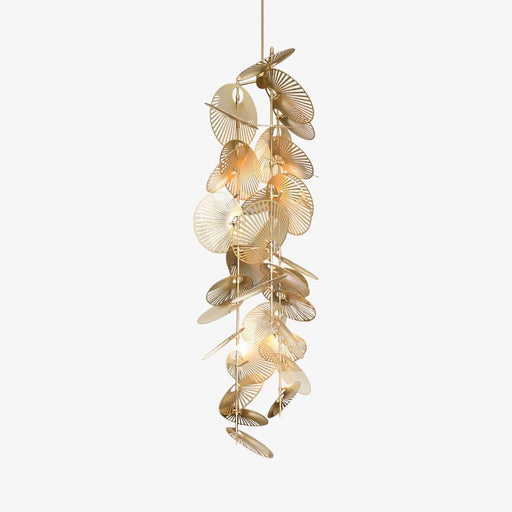 Cattail Leaf Chandelier-DWHOME