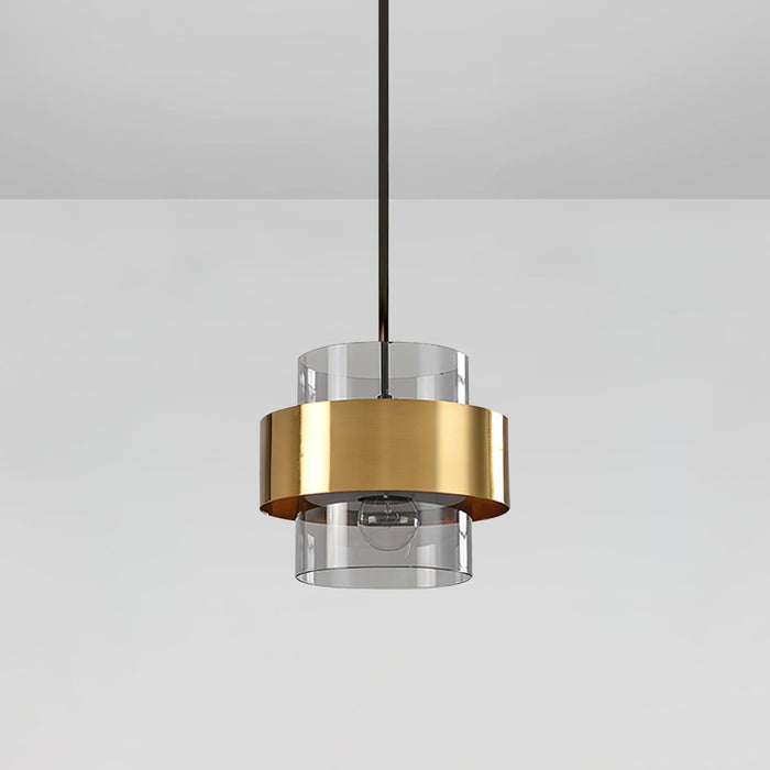 "Lampe à suspension cylindrique DWHOME"