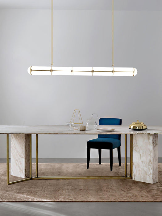 Cylindrical Endless Pendant Light-DWHOME