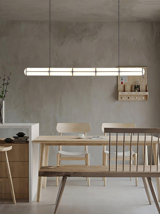 Cylindrical Endless Pendant Light-DWHOME