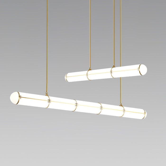 Cylindrical Endless Pendant Light-DWHOME
