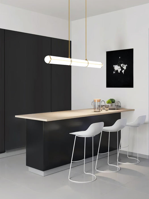 Cylindrical Endless Pendant Light-DWHOME