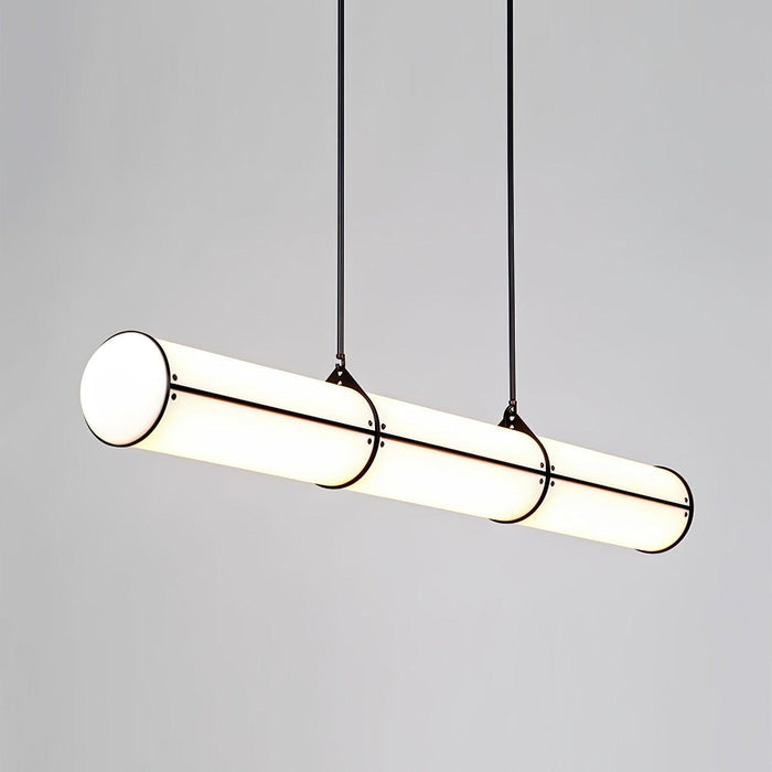 Cylindrical Endless Pendant Light-DWHOME