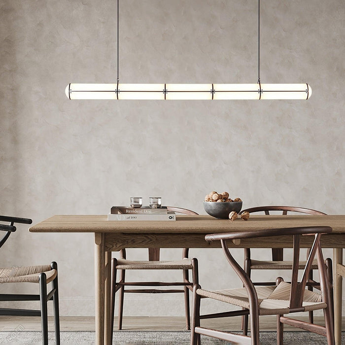 Cylindrical Endless Pendant Light-DWHOME