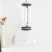 Cylindrical Glass Pendant Light-DWHOME