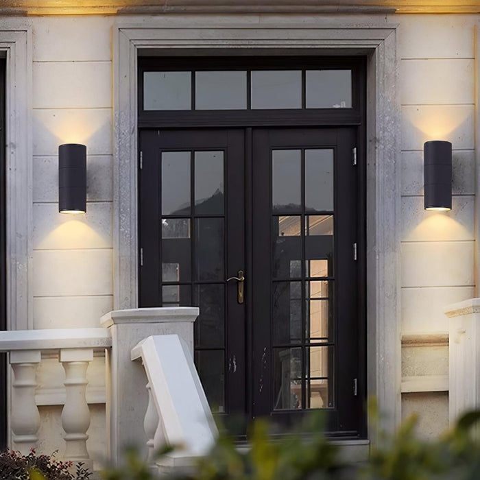 Cylindrical Outdoor Wall Light-DWHOME