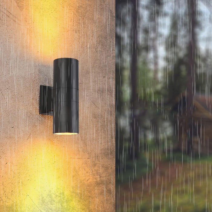 Cylindrical Outdoor Wall Light-DWHOME