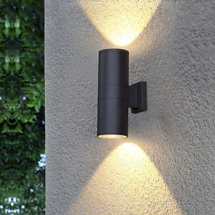 Cylindrical Outdoor Wall Light-DWHOME
